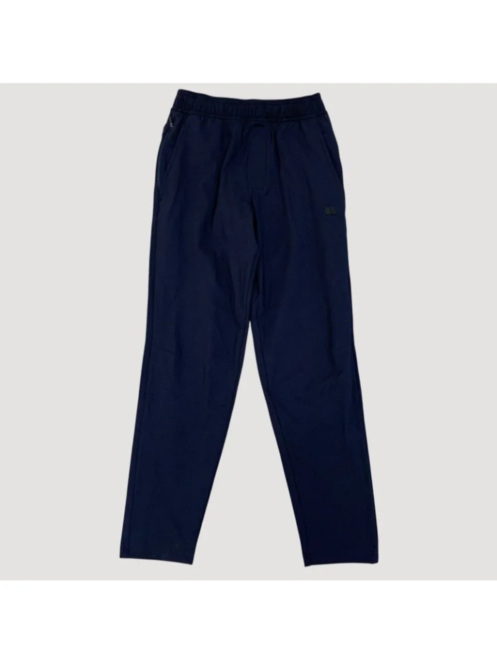 NWT Russell Athletic Men's S Navy Tapered Fit Pants Stretch
